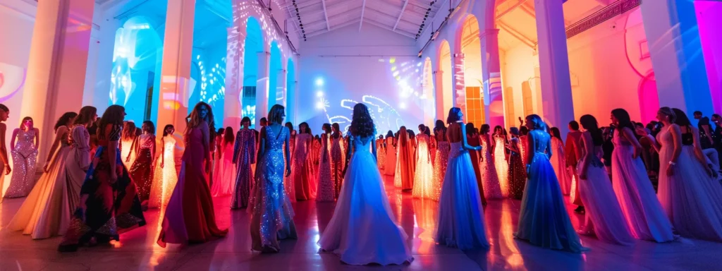 a Radiant Bride Wearing an Exquisite Mermaid Silhouette Gown Made of Luxe Charmeuse Fabric Stands Gracefully Against a Softly Illuminated Garden Backdrop, Embodying Elegance and Personal Style As She Reflects on Her Wedding Dreams. - Scarlet Poppy Bridal Boutique - Scarlet Poppy Bridal Boutique